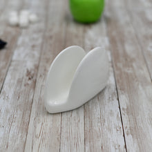 Load image into Gallery viewer, Wilmax Porcelain Set Of 6 White Napkin Holder 4.5" inch X 3" inch | 11 X 8 Cm