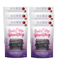Load image into Gallery viewer, Dark Chocolate Fudgy Brownie Plant-Based Baking Mix - Bake Me Healthy