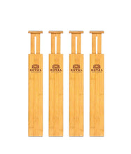 Load image into Gallery viewer, Royal Craft Wood Desk Drawer Dividers Set of 4