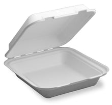 Load image into Gallery viewer, Ecosource-Medium 1-Compartment Fiber Hinged Container, 200-Count Case