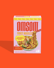 Load image into Gallery viewer, Omsom Coconut Lemongrass Curry Saucy Noodles
