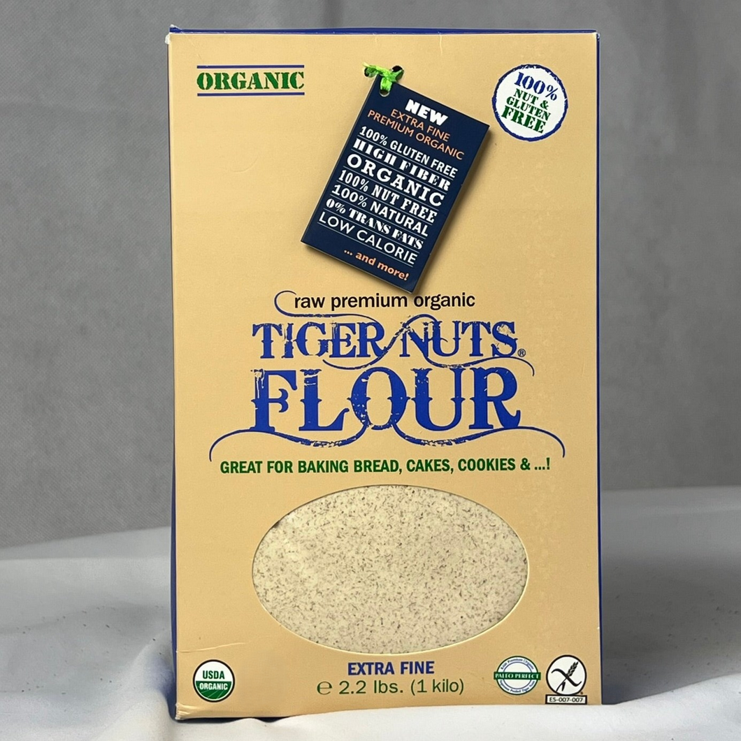 Tiger Nuts Flour in 1 kilo box (2.2 lbs) box - 10 boxes