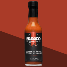 Load image into Gallery viewer, GARLIC & ÁRBOL MORUGA SCORPION HOT SAUCE
