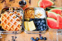Load image into Gallery viewer, ecozoi STAINLESS STEEL LUNCH BOX, 3 TIER Leak Proof, 3 COMPARTMENTS, 75 OZ