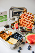 Load image into Gallery viewer, ecozoi STAINLESS STEEL LUNCH BOX, 3 TIER Leak Proof, 3 COMPARTMENTS, 75 OZ