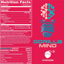 Load image into Gallery viewer, Gorilla Mind Energy Drink