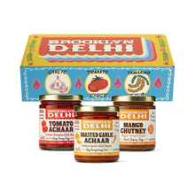 Load image into Gallery viewer, Brooklyn Delhi Sweet & Spicy Trio Gift Set