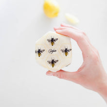Load image into Gallery viewer, Goldilocks Goods Beeswax Food Wraps: Honey Bees Set of 3