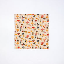 Load image into Gallery viewer, Goldilocks Goods Beeswax Food Wraps: Mushrooms Single Medium