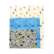 Load image into Gallery viewer, Goldilocks Goods Beeswax Food Wraps: Surfer Girls Set of 3
