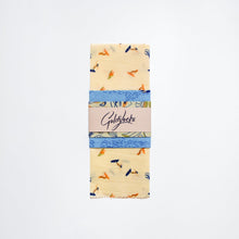 Load image into Gallery viewer, Goldilocks Goods Beeswax Food Wraps: Surfer Girls Set of 3