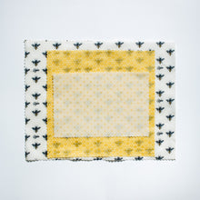 Load image into Gallery viewer, Goldilocks Goods Beeswax Food Wraps: Honey Bees Set of 3