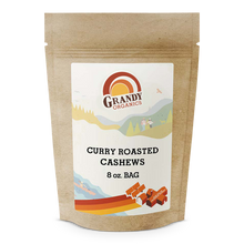 Load image into Gallery viewer, Grandy Organics Curry Roasted Cashews