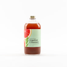Load image into Gallery viewer, Grapefruit & Rosemary Cocktail-Mocktail Mixer, 16 fl oz by Wood Stove Kitchen