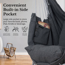 Load image into Gallery viewer, Komorebi Hanging Hammock Chair (Grey)