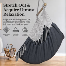 Load image into Gallery viewer, Komorebi Hanging Hammock Chair (Grey)