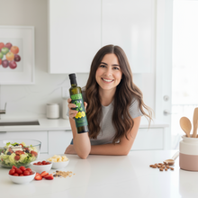 Load image into Gallery viewer, Hassy Extra Virgin Avocado Oil Salad Glass Bottle - 17.2 fl oz (510mL)