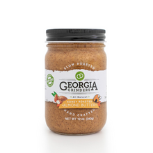 Load image into Gallery viewer, Georgia Grinders Honey Roasted Almond Butter Jar - 12 oz