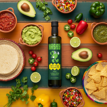 Load image into Gallery viewer, Hassy Extra Virgin Avocado Oil Salad Glass Bottle - 17.2 fl oz (510mL)
