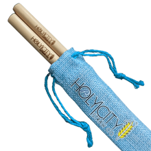 Load image into Gallery viewer, Holy City Straw Company two straw pouch retail
