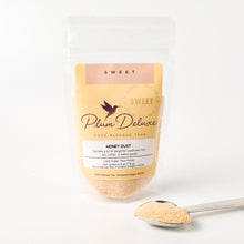 Load image into Gallery viewer, Plum Deluxe Tea Honey Dust (Cane Sugar - Raw Honey)
