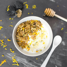Load image into Gallery viewer, Jamie’s Farm Granola Black Truffle with Honey Bag - 6 bags x 8 oz case