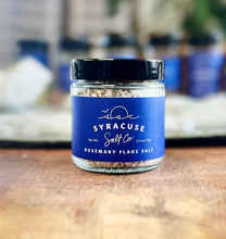 Load image into Gallery viewer, Syracuse Sea Salt Rosemary Flake Salt Jar