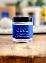 Load image into Gallery viewer, Syracuse Sea Salt Salt City Flake Salt Jar
