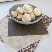 Load image into Gallery viewer, Goldilocks Goods Beeswax Food Wraps: Mushrooms Set of 3
