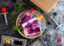 Load image into Gallery viewer, ecozoi Stainless Steel Popsicle Molds, Mini Square with Stainless Steel Sticks
