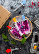Load image into Gallery viewer, ecozoi Stainless Steel Popsicle Molds, Mini Square with Stainless Steel Sticks