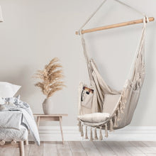 Load image into Gallery viewer, Komorebi Hanging Hammock Chair (Ivory)