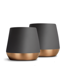 Load image into Gallery viewer, Joey Double Wall Ceramic Mugs-Matte Black-12 oz-Set of 2-Fellow