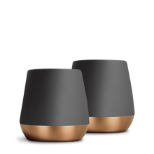 Load image into Gallery viewer, Joey Double Wall Ceramic Mugs-Matte Black-8 oz-Set of 2-Fellow