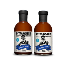 Load image into Gallery viewer, True Made Pitmaster Memphis Sweet BBQ Sauce Bottle - 6 bottles case