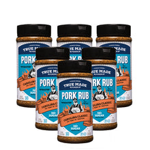 Load image into Gallery viewer, True Made Pitmaster Carolina Pork BBQ Rub Jar (Large) - 6 jars x 11.3oz case