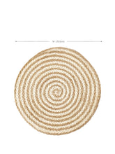 Load image into Gallery viewer, KORISSA Kata Spiral Placemat - Natural (Set of 4)