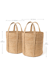 Load image into Gallery viewer, KORISSA Kata Basket with handle - Natural