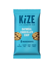 Load image into Gallery viewer, Kize Oatmeal Chocolate Chip Bar - 10 bars x 1.5 oz case
