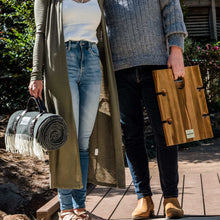Load image into Gallery viewer, Komorebi Herringbone Picnic Blanket