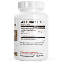 Load image into Gallery viewer, Real Mushrooms Organic Lions Mane Extract Capsules by Real Mushrooms