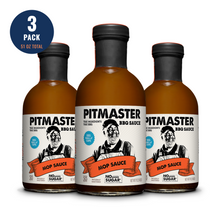 Load image into Gallery viewer, True Made Foods Pitmaster East Carolina Vinegar BBQ Mop Sauce 3-Pack