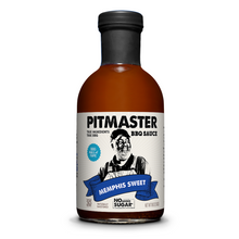 Load image into Gallery viewer, True Made Pitmaster Memphis Sweet BBQ Sauce Bottle - 6 bottles case