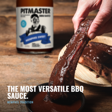 Load image into Gallery viewer, True Made Pitmaster Memphis Sweet BBQ Sauce Bottle - 6 bottles case