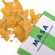 Load image into Gallery viewer, MASA Tortilla Chips Lime Bag - 5 oz
