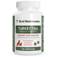 Load image into Gallery viewer, Real Mushrooms Turkey Tail Extract Capsules for Pets by Real Mushrooms