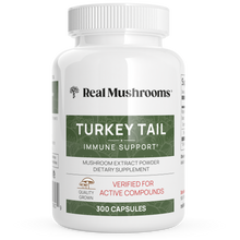 Load image into Gallery viewer, Real Mushrooms Turkey Tail Mushroom Capsules by Real Mushrooms