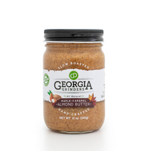 Load image into Gallery viewer, Georgia Grinders Maple Caramel Almond Butter Jar - 12 oz