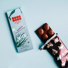 Load image into Gallery viewer, Antidote Chocolate MERMAID: SEAWEED + BLACK SESAME MILK CHOCOLATE 56% - 12 Bars