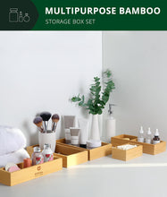 Load image into Gallery viewer, Royal Craft Wood Jewelry box organizer set of 5